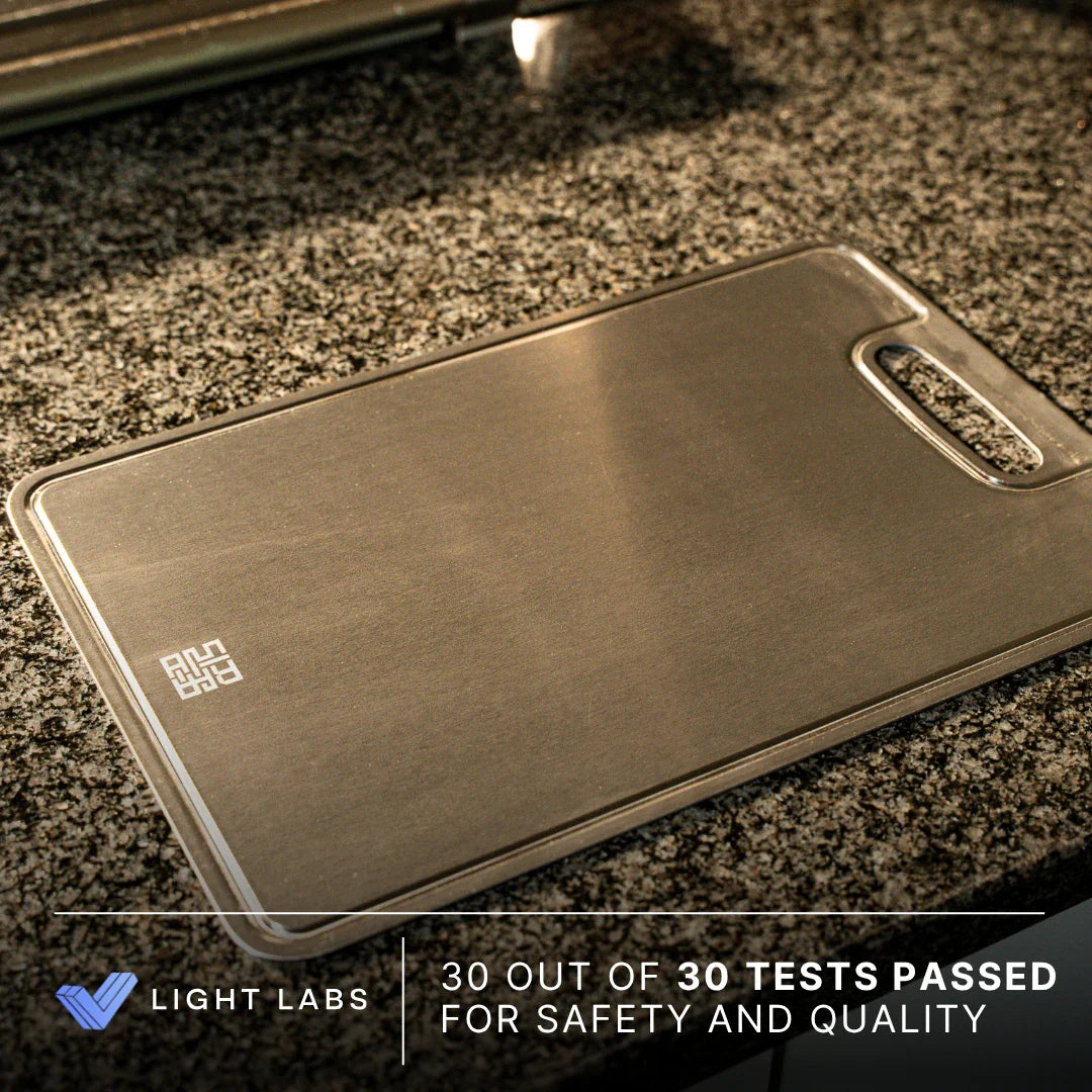 Titanium Cutting Board V2 Gold Edition (Anodized)