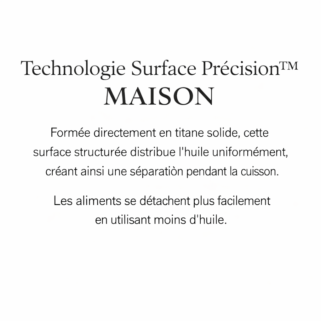 Poêle essentielle en titane Pro