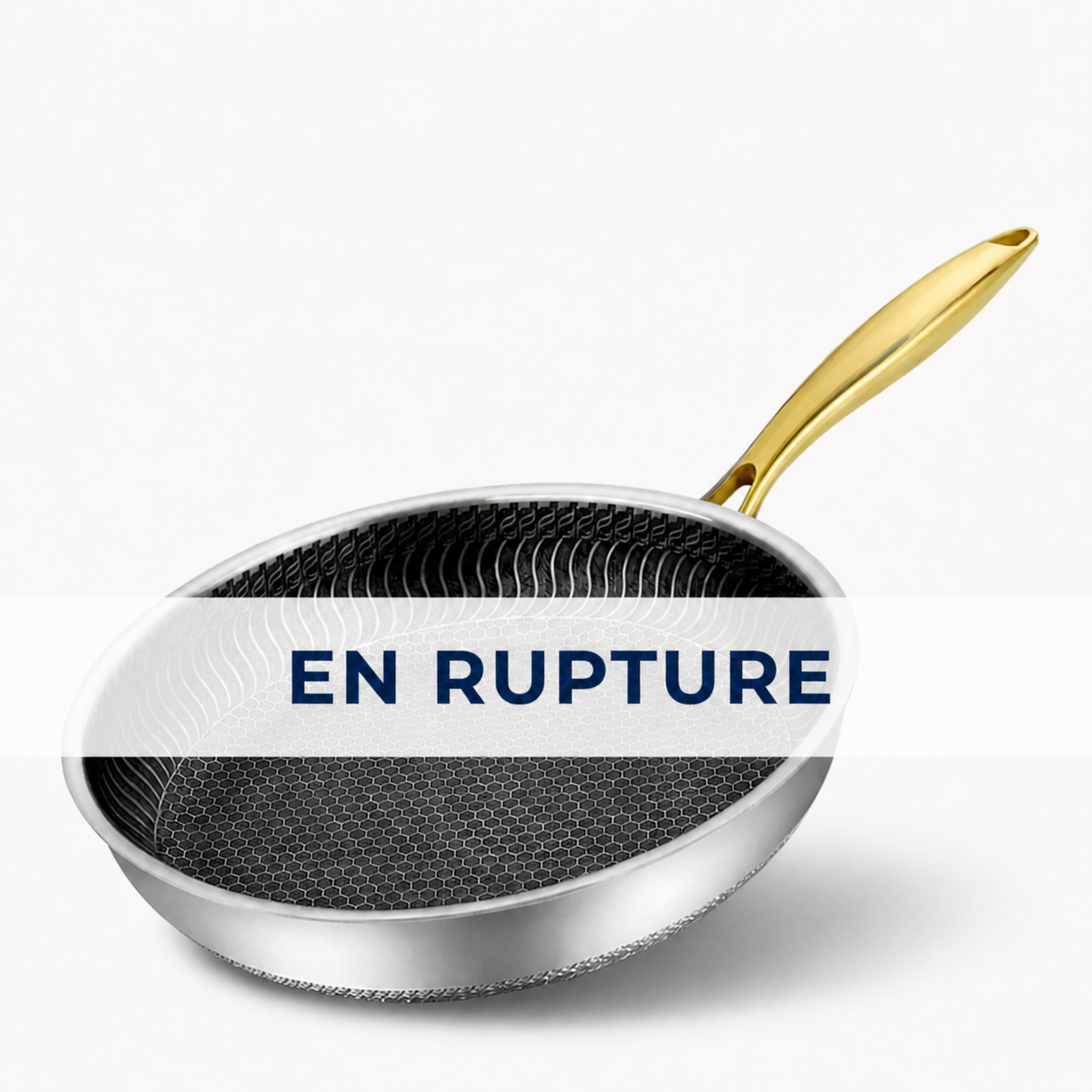 Poêle en Titane Structuré